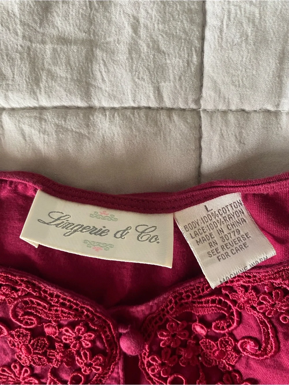 Lingerie & co soft button